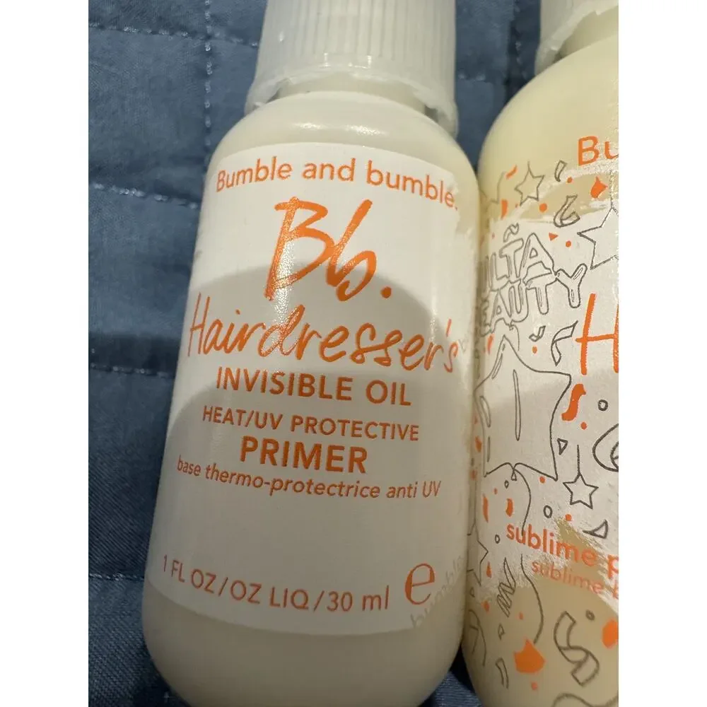 Bumble and bumble Hairdressers Invisible Oil Lot 2 1oz & 1 2oz